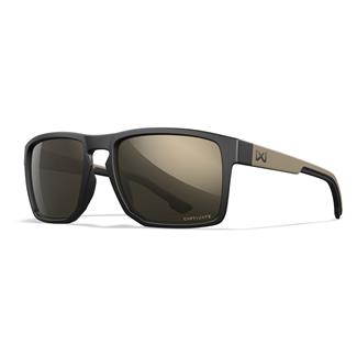 Wiley X Founder Matte Graphite (frame) - Captivate Green Mirror (lens)