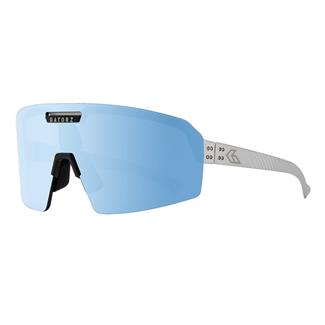 Gatorz Havok Stainless Engraved Logo (frame) - Blue Mirror (lens)