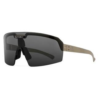 Gatorz Havok Desert Sage Engraved Logo (frame) - Smoke Polarized (lens)