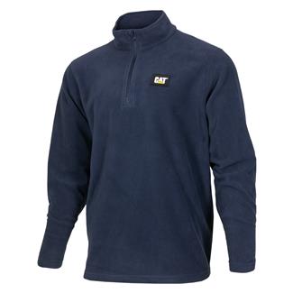Men's CAT Microfleece Quarter Zip Eclipse