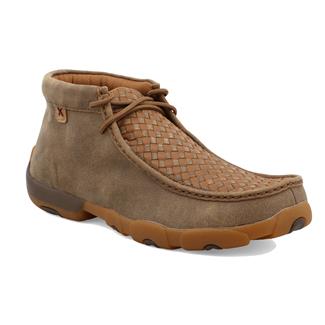 Men's Twisted X Chukka Driving Moc Slip-On Bomber / Tan