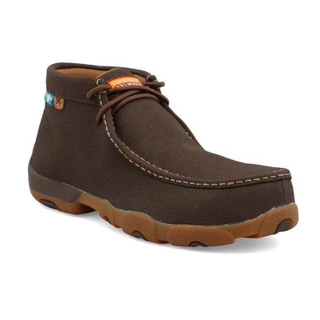 Men's Twisted X Work Chukka Driving Moc Waterproof Carbon Toe
