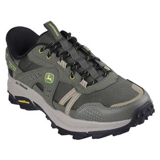 Men's John Deere Equalizer 5.0 Trail - Harvester Green Leather / Mesh