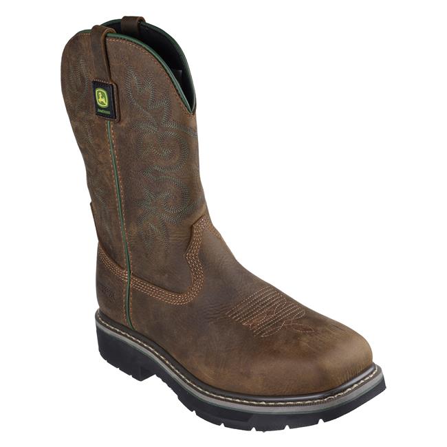 Men s John Deere Rowood Boulder Valley Composite Toe Waterproof Boots Work Boots Superstore WorkBoots