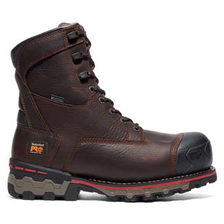 Men's composite toe winter work boots top