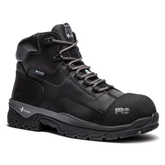 Men's Timberland PRO 6" Bosshog Composite Toe Waterproof Boots Black