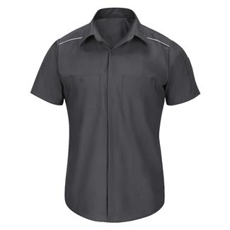 Men's Red Kap Pro Airflow Work Shirt Charcoal