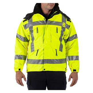 Men's 5.11 3-in-1 Reversible Hi-Vis Parkas Reflective Yellow