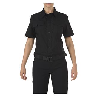 Men's 5.11 Short Sleeve Stryke PDU Class A Shirt Black