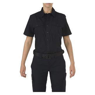 Men's 5.11 Short Sleeve Stryke PDU Class A Shirt Midnight Navy
