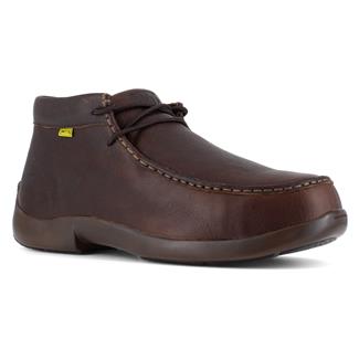 Men's Frye Supply The Safety-Crafted Utility Moc MET Composite Toe Dark Brown