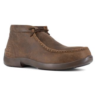 Men's Frye Supply The Safety-Crafted Utility Moc Composite Toe ESD Brown