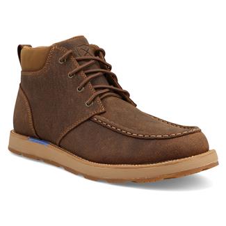 Men's Twisted X 6" CellStretch Wedge Sole Boots Brunette / Spice