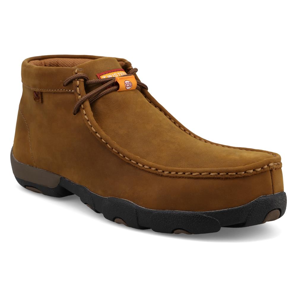 Men's Twisted X Work Chukka Driving Moc Composite Toe ESD