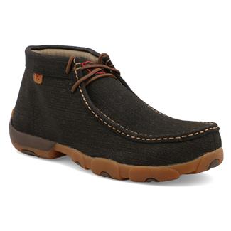 Men's Twisted X Work Chukka Driving Moc Steel Toe Charcoal