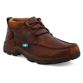 Men's Twisted X 4" Hiker Waterproof Boots Distressed Saddle