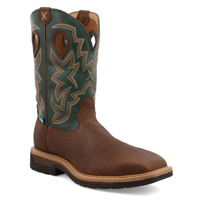 twisted x steel toe waterproof boots