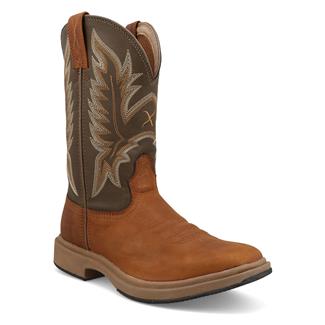 Men's Twisted X 11" UltraLite X Boots Tawny Brown / Olive