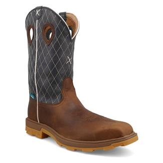 Men's Twisted X 12" UltraLite X Composite Toe Waterproof Boots Bomber / Blue
