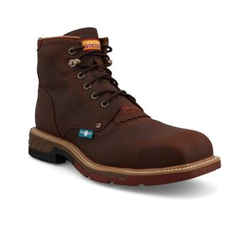 Men's Twisted X 6" CellStretch Lacer Composite Toe Waterproof Boots Clove