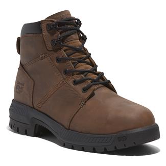 Men's Timberland PRO 6" Montauk Steel Toe Work Boots Brown