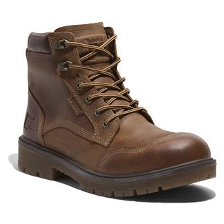 Men's Timberland PRO 6" Whitman Waterproof Boots Brown