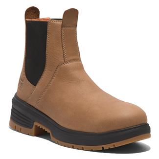 Women's Timberland PRO Birchline Composite Toe Boots Light Brown