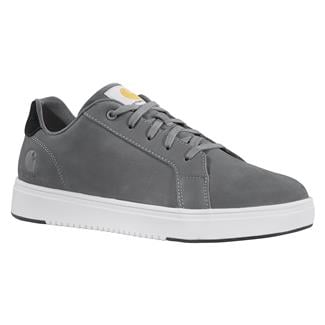 Men's Carhartt 3" Detroit Nano Toe Leather Sneaker Medium Gray