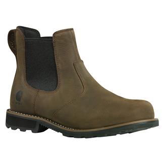 Men's Carhartt 6" Frontier Water Resistant Chelsea Boots Mossy Brown