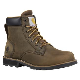 Men's Carhartt 6" Frontier Water Resistant Boots Mossy Brown
