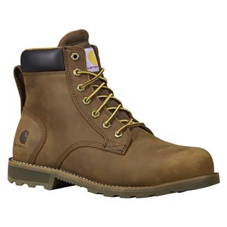 Men's Carhartt 6" Frontier Water Resistant Steel Toe Boots Brown