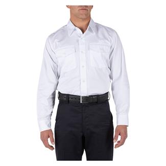 Men's 5.11 Company Long Sleeve Shirt White