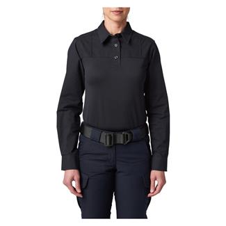 Women's 5.11 PDU Ripstop Rapid Long Sleeve Shirt Midnight Navy