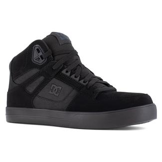 Men's DC Work Crew Pure High-Top Composite Toe Black / Dark Gray