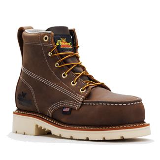 Women's Thorogood 6" Harker Steel Toe Boots Crazyhorse