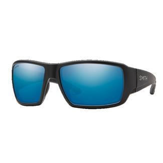 Smith Operator's Choice Elite Matte Black (frame) / ChromaPop+ Elite Polarized Blue Mirror (lens)