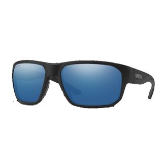 Smith Arvo Matte Black (frame) / ChromaPop Polarized Blue Mirror (lens)