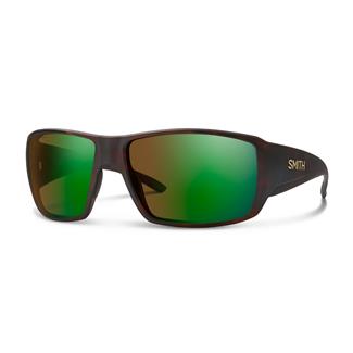 Smith Guide's Choice Matte Tortoise (frame) / ChromaPop Glass Polarchromic Brown Green Mirror (lens)