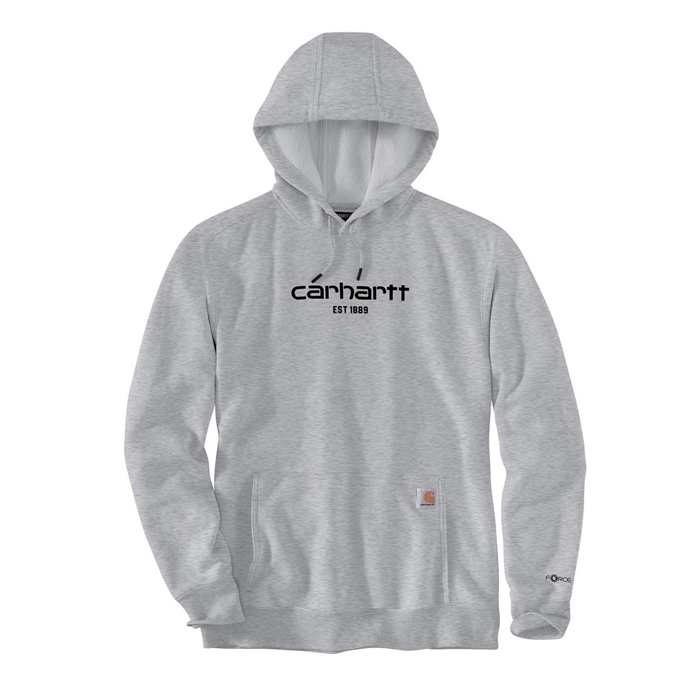 Carhartt Force Relaxed Fit Lightweight Logo Graphic Sweatshirt Men s Asphalt Heather