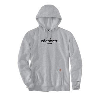 Men's Carhartt Force Relaxed Fit Lightweight Logo Graphic Sweatshirt Asphalt Heather