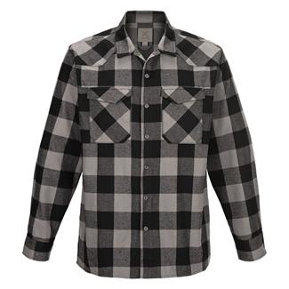 Men's Vertx Canyon Valley Flannel Marshland Gray Plaid