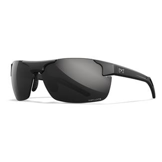 Wiley X Prime Matte Black (frame) - Captivate Polarized Black Mirror (lens)