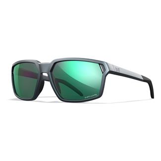 Wiley X Sierra Matte Graphite (frame) - Sierra Captivate Polarized Green Mirror (lens)