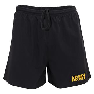 Men's Rothco Army PT Compression Shorts Black