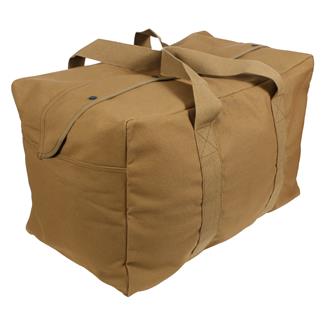 Rothco Canvas Parachute Cargo Bag Coyote Brown