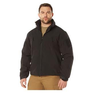 Men's Rothco 3-In-1 Special Ops Soft Shell Jacket Black