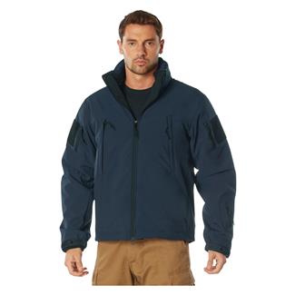 Men's Rothco 3-In-1 Special Ops Soft Shell Jacket Midnight Navy Blue