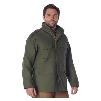 Men's Rothco M-65 Field Jacket Olive Drab