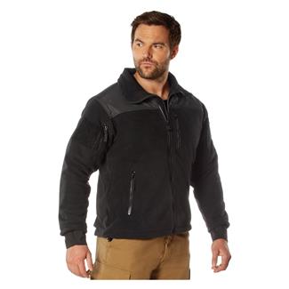 Men's Rothco Special Ops Tactical Fleece Jacket Black