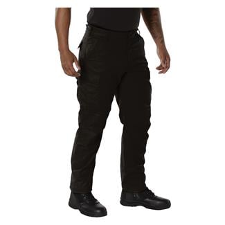 Men's Rothco Rip-Stop BDU Pants Black